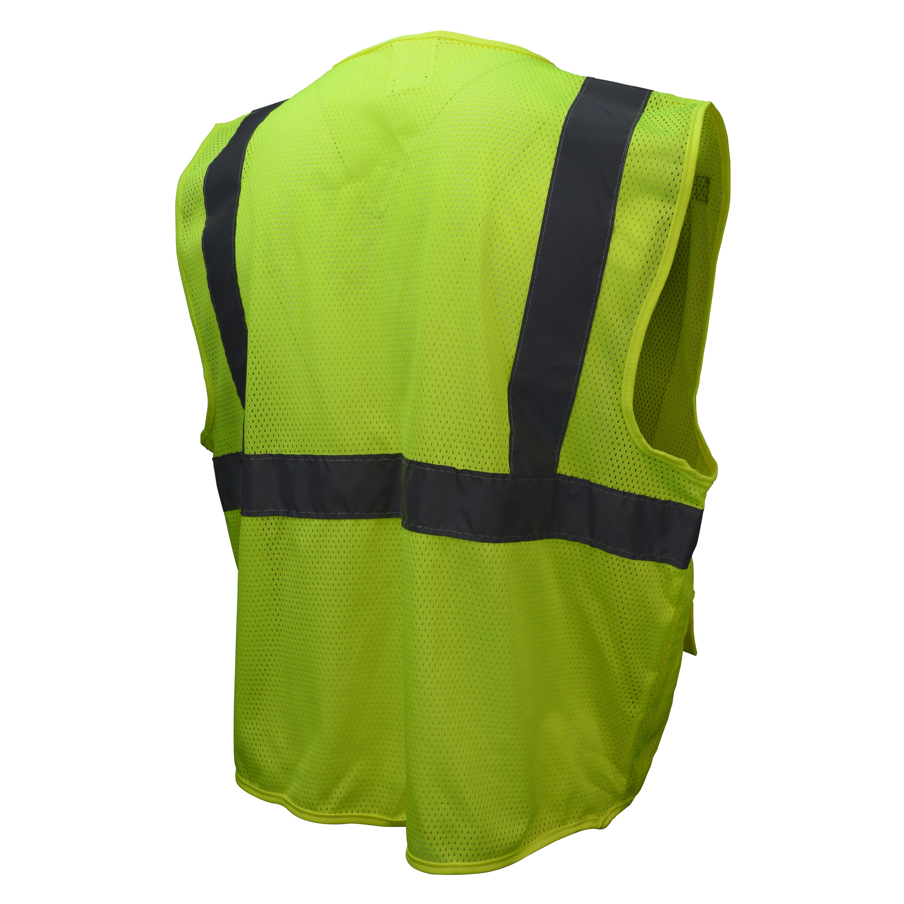 Class 2 Green Mesh Economy Surveyor Multipurpose Vest