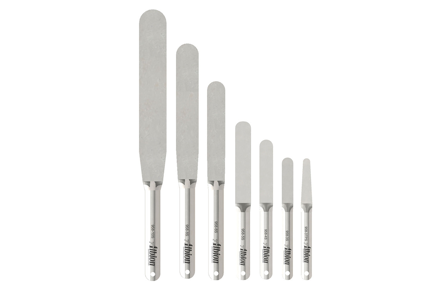 7-Piece Streamline Caulk Spatula Set