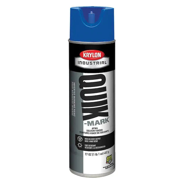 Krylon QUIK-MARK™ Solvent-Based Inverted 20oz Spray Can Marking Paint