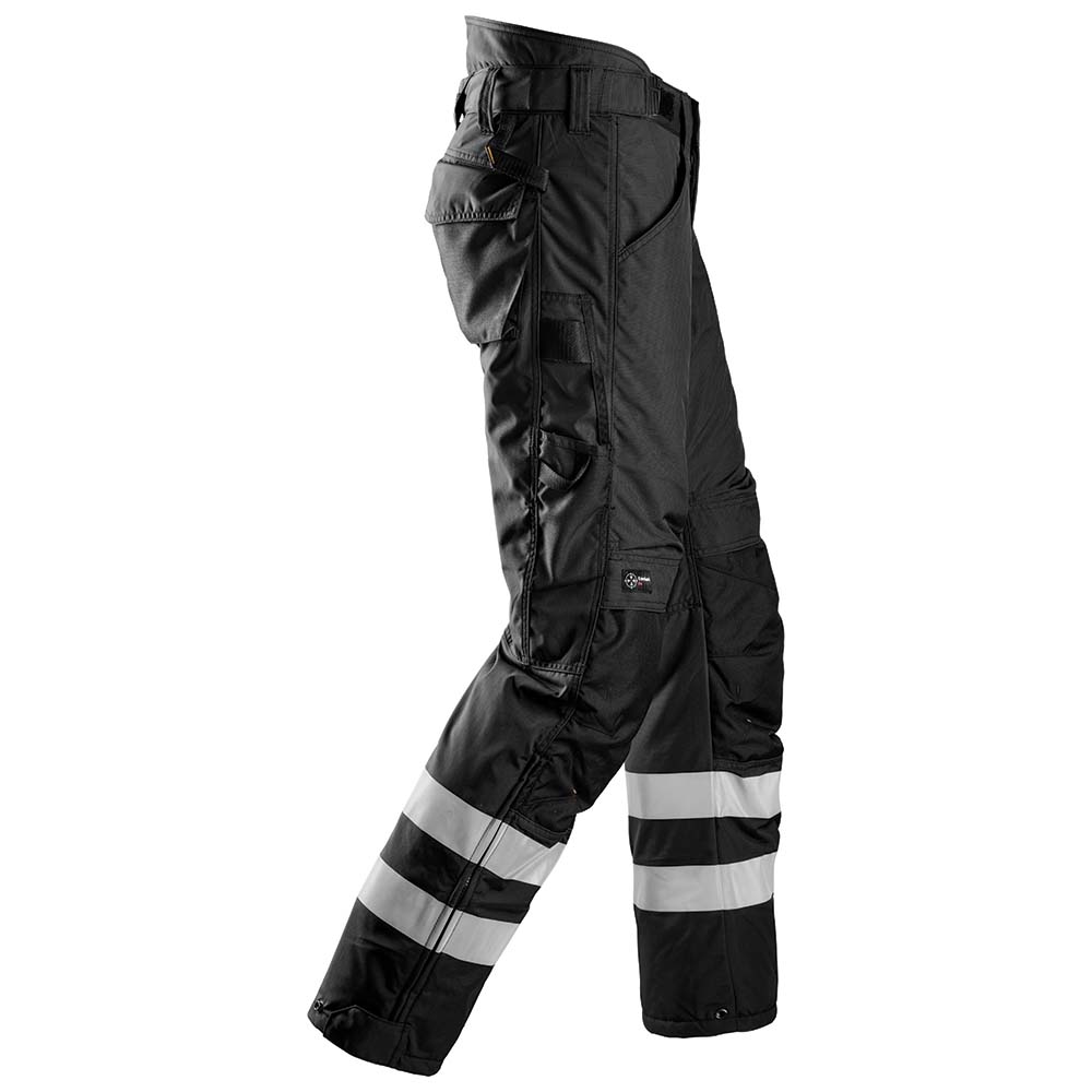 Snickers U6619 AllroundWork Insulated Work Pants (Black) - WRYKER Construction Supply