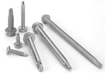 DeWALT TEK-4 DrillIt® Self Drilling Screws (Wood-to-Metal), #4 Point Type With Wings,#3 Phillips Flat Head, Stalgard Finish