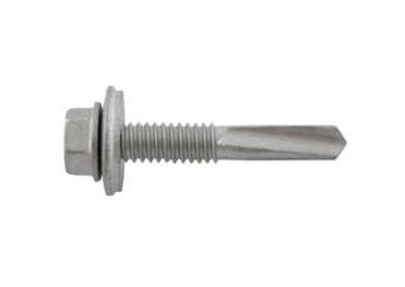 DeWALT TEK-5 DrillIt® Drill Screws with Bonded Sealing Washer, #5 Point Type, 5/16" Indented Hex Washer Head, Stalgard Finish