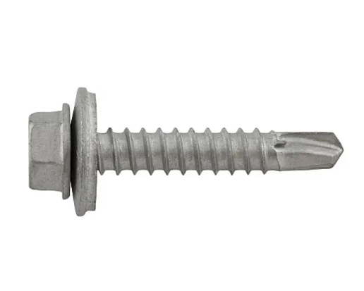 DeWALT TEK-3 DrillIt® Drill Screws with Bonded Sealing Washer, #3 Point Type, 5/16" Indented Hex Washer Head, Stalgard Finish
