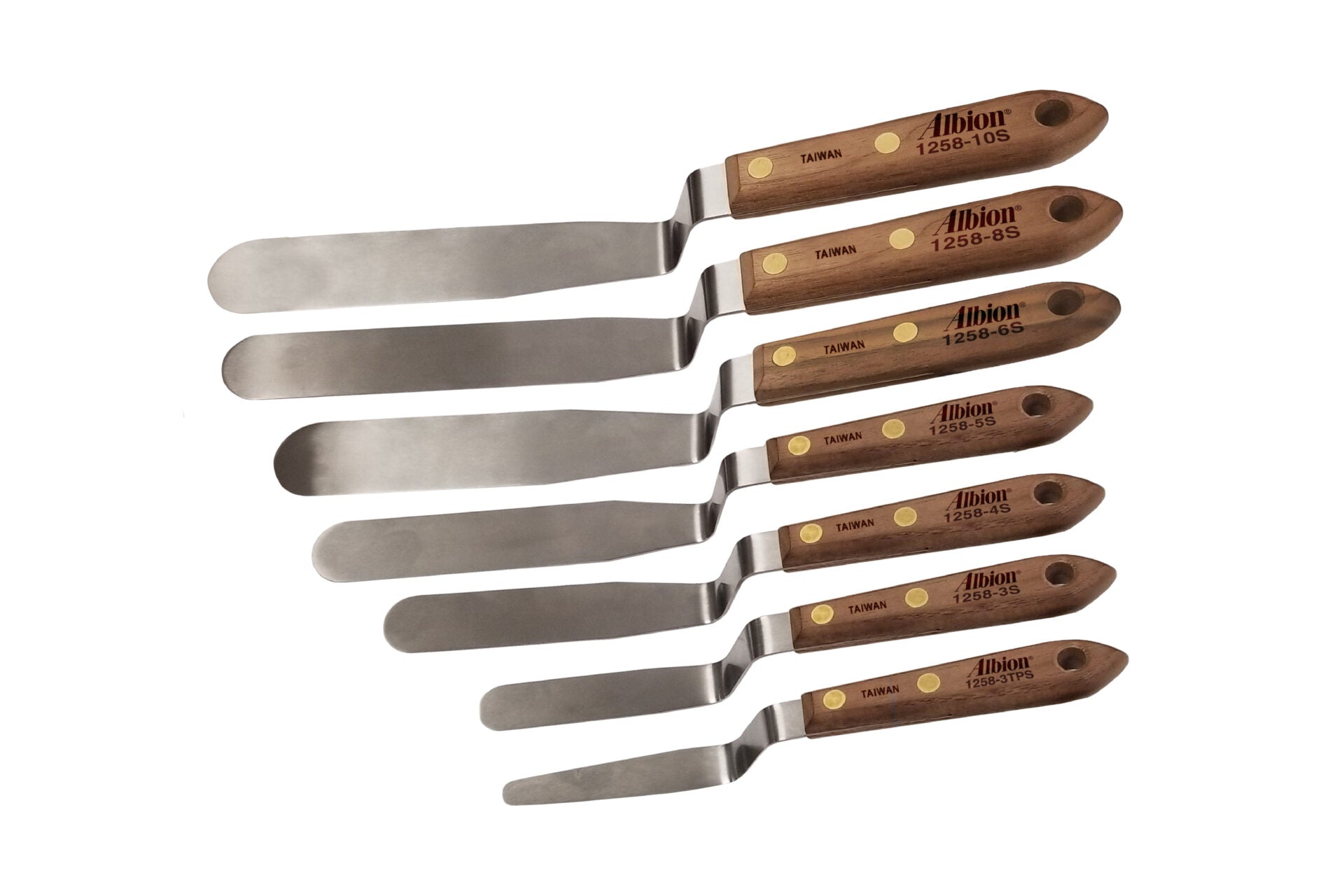 NEW! 7-Piece Classic Offset Caulking Spatula Set - WRYKER Construction Supply
