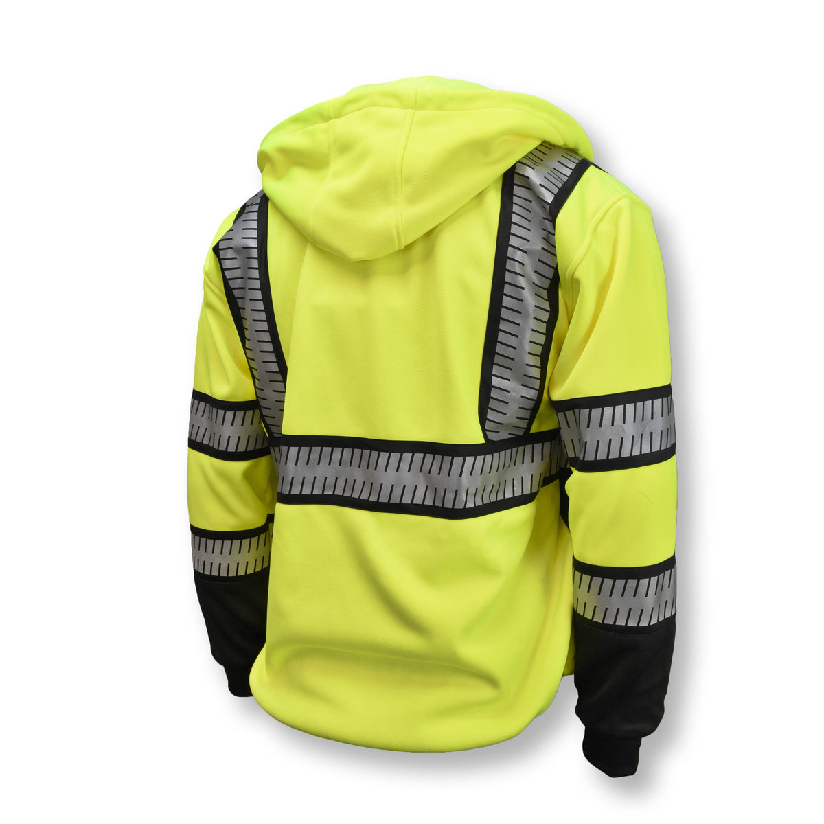 DSJ32-3 Deluxe Zip Front Class 3 Hoodie - WRYKER Construction Supply