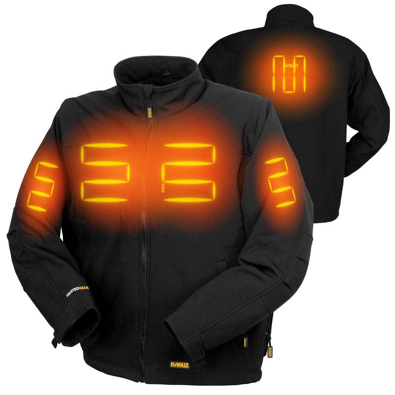 Women's Heated Soft Shell Coat Kitted