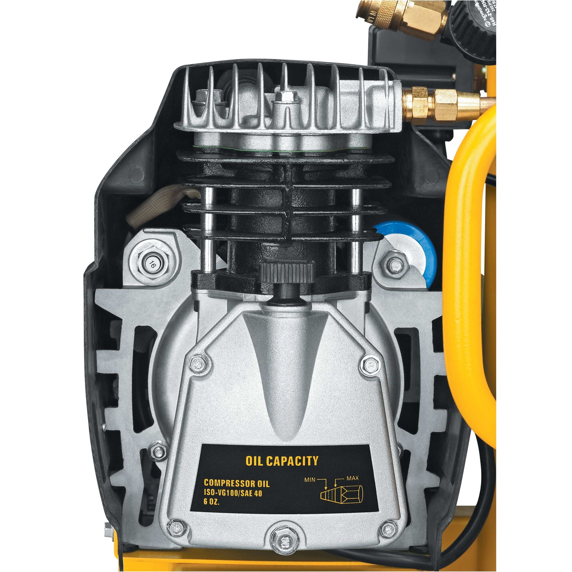 DeWALT D55151 Air Compressor 4 Gallon Trim 125 PSI Max