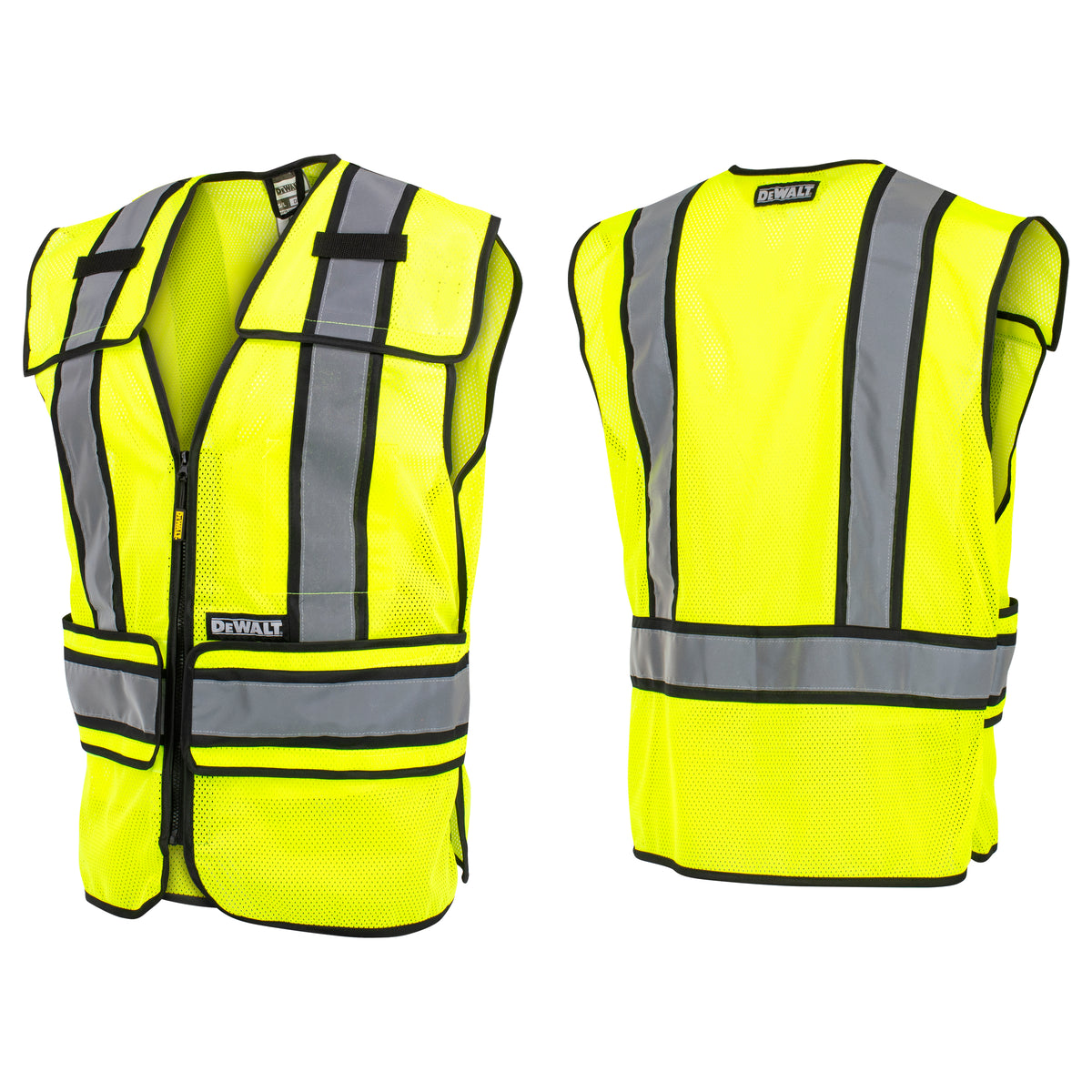 DSV421 Class 2 Adjustable Breakaway Mesh Vest - WRYKER Construction Supply
