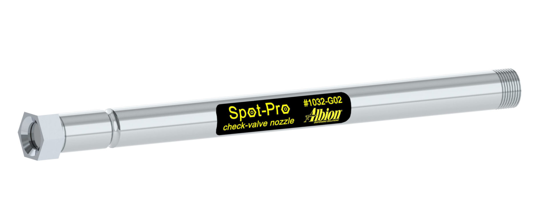 Spot-Pro Nozzle for Sealing Exposed Metal Roofing/Siding Fasteners