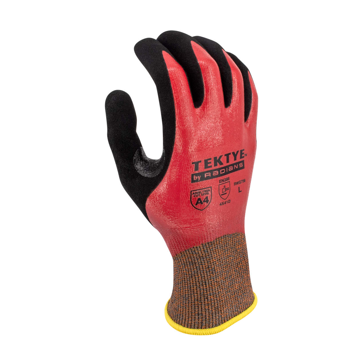 Radians RWG756 TEKTYE® A4 Reinforced Thumb Work Glove (Pack of 12)