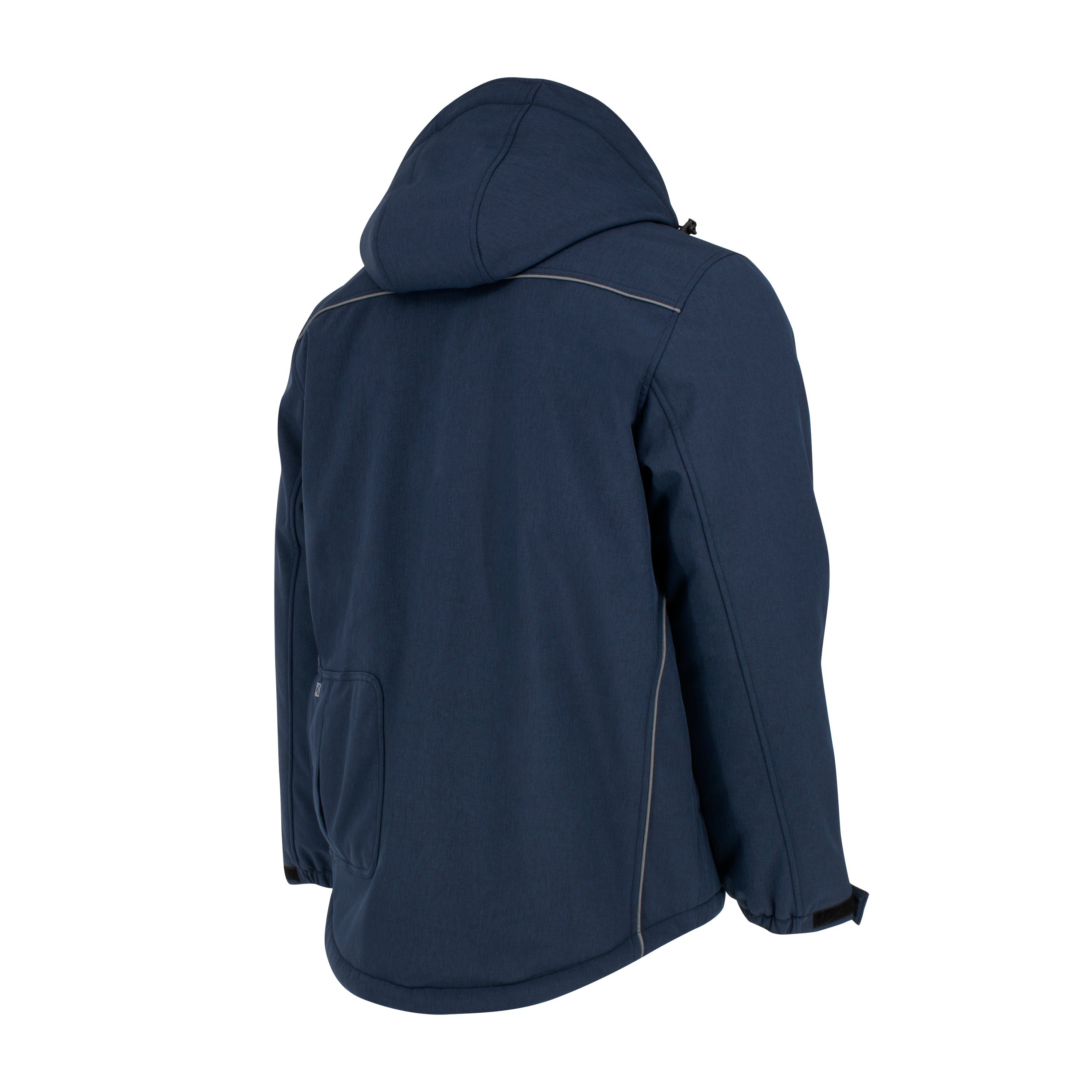 Chaqueta Soft Shell calefactable para hombre con forro Sherpa Kitted