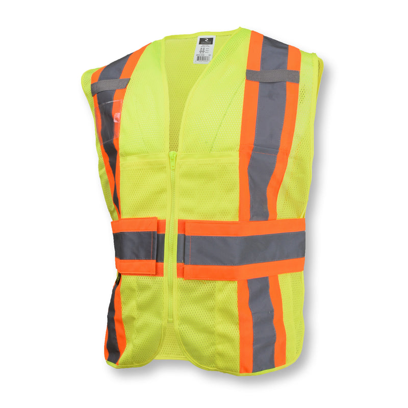 SV23-2 Type R Class 2 Expandable Two Tone Mesh Safety Vest