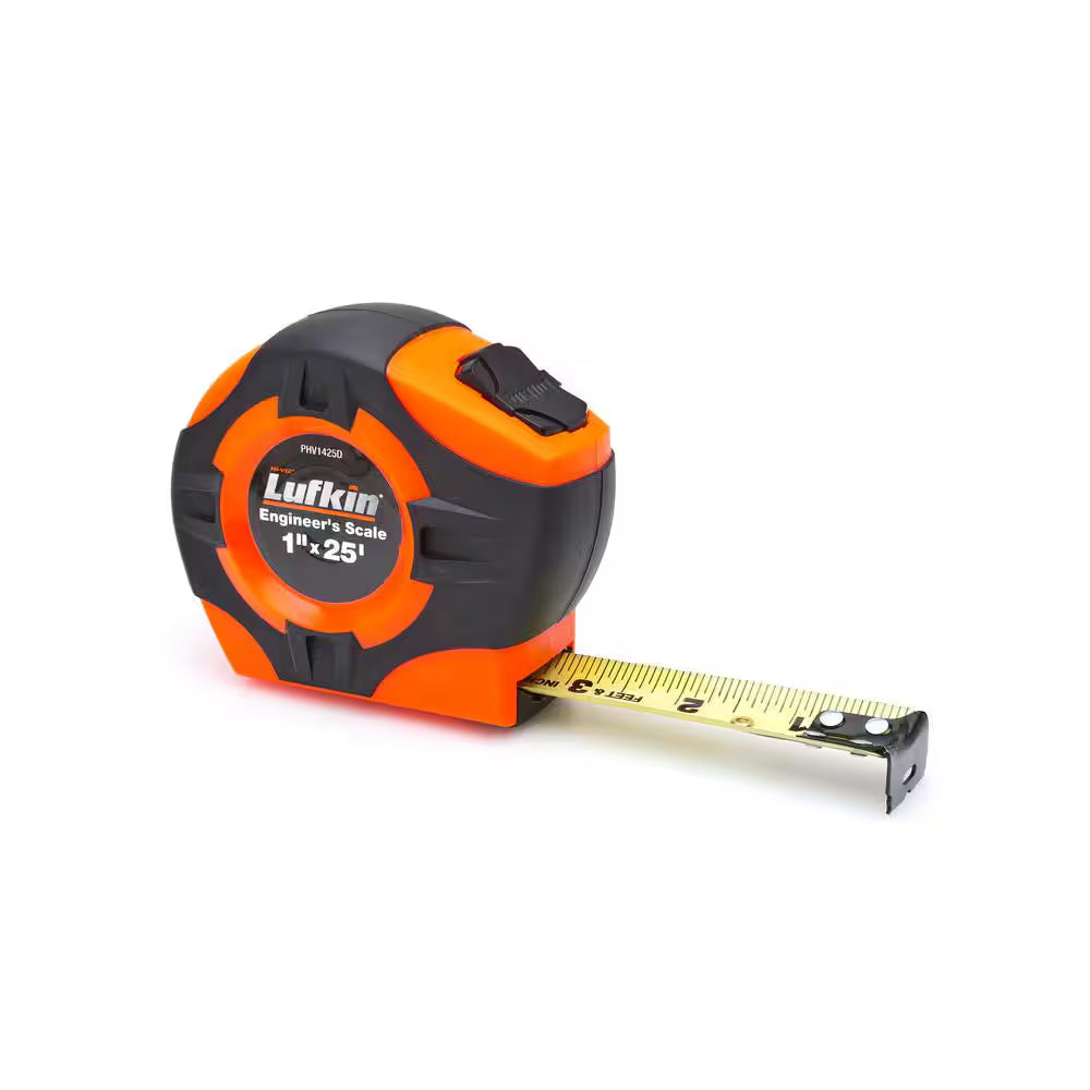 Lufkin Engineer Scale PowerLock 25' Tape Measure