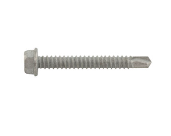 DeWALT TEK-3 DrillIt® Standard Drill Screws, #3 Point Type, 3/8" Indented Hex Washer Head, Zinc Finish