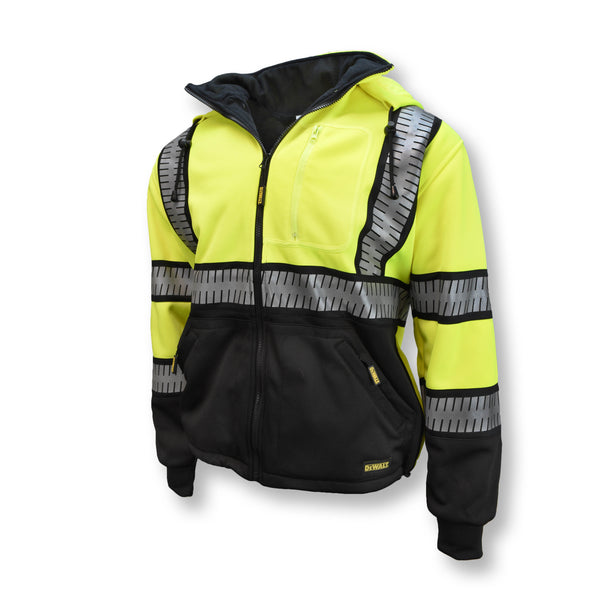 DSJ32-3 Deluxe Zip Front Class 3 Hoodie