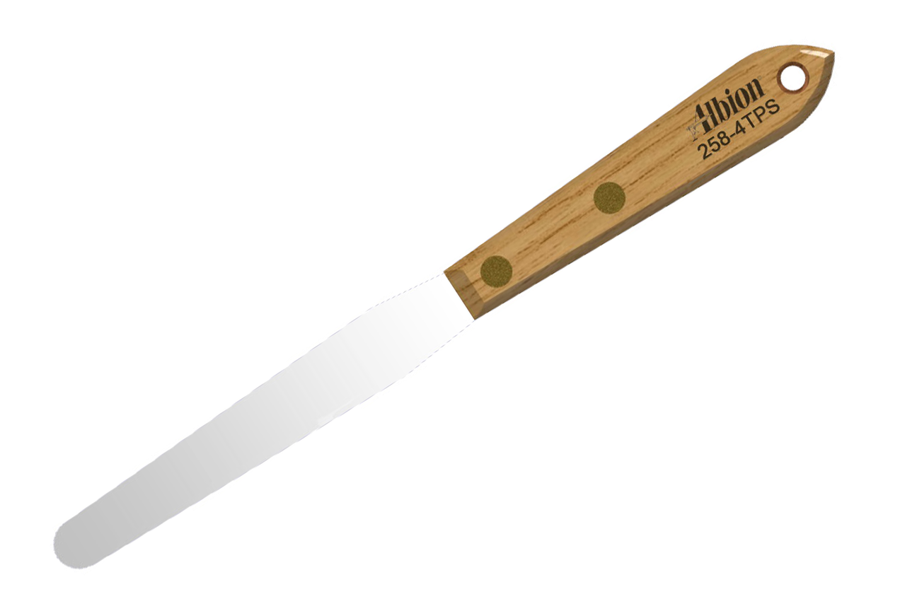 Classic Spatula: 7/16" Wide Tapered x 4" Long Blade