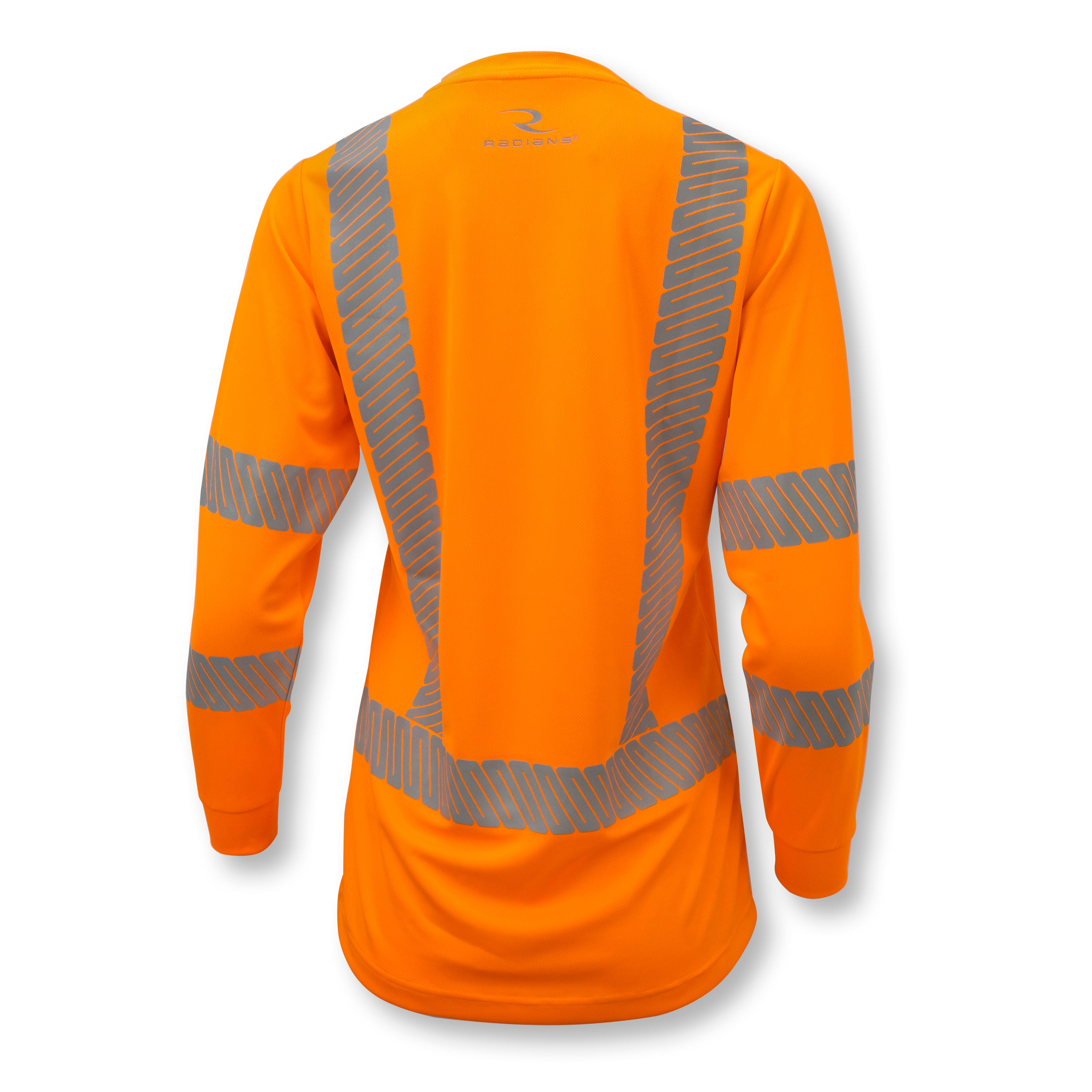 Womens Long Sleeve Safety T-Shirt Class 3 Moisture Wicking ST21W-3