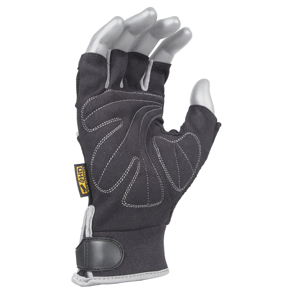 DPG230 Synthetic Leather Technician's Fingerless Glove - WRYKER Construction Supply