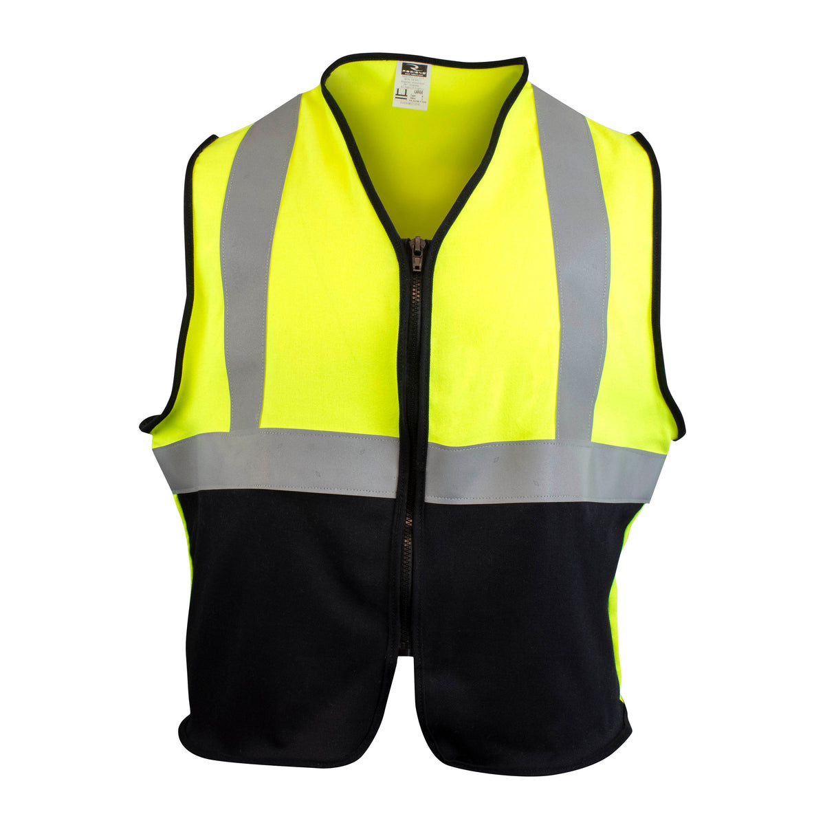 Radians SV92B-M2ZGSFR Green Color Blocked Solid 5.5 Oz DH Class 2 FR Safety Vest (CAT 1)