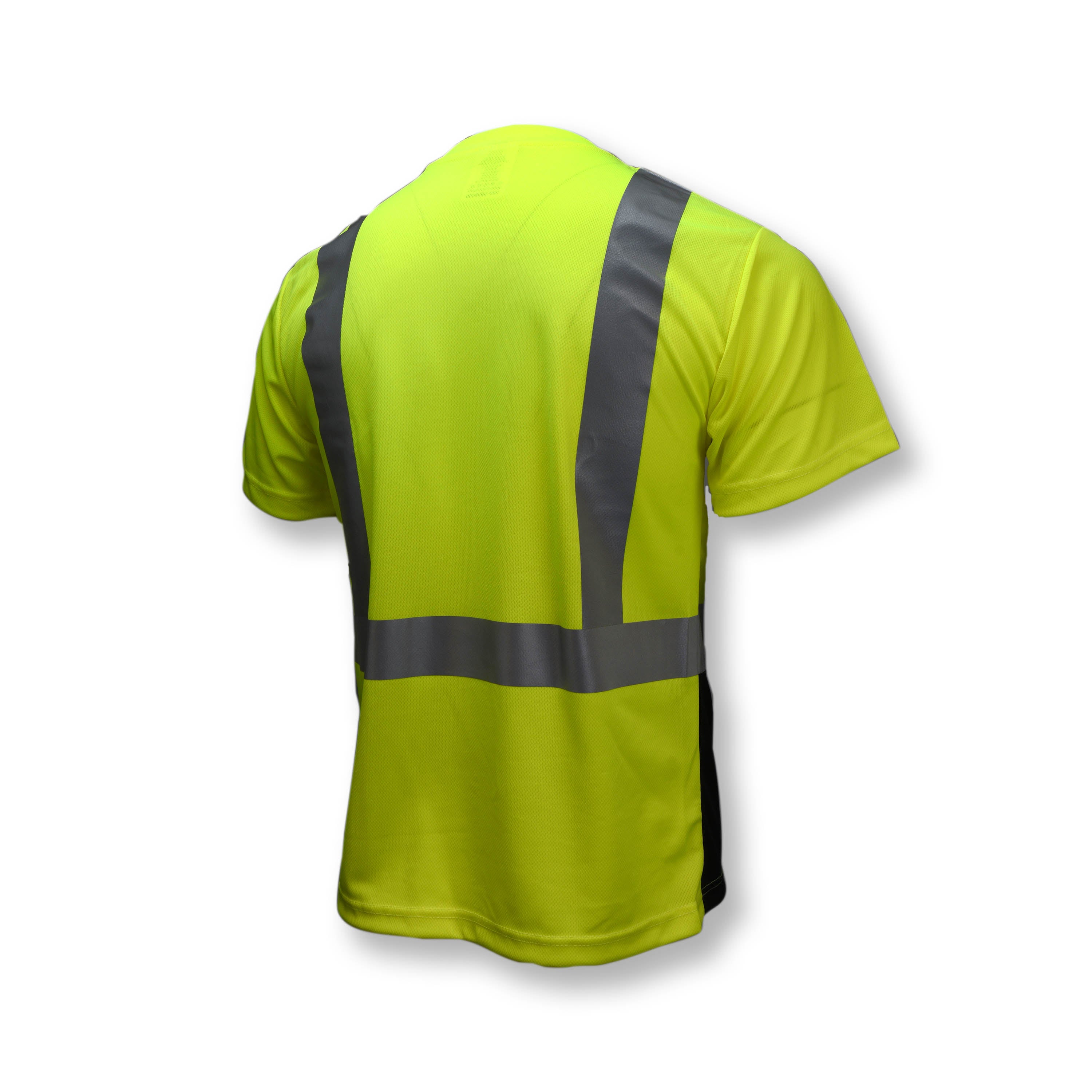 Camiseta de seguridad de manga corta Clase 2 que absorbe la humedad ST11B