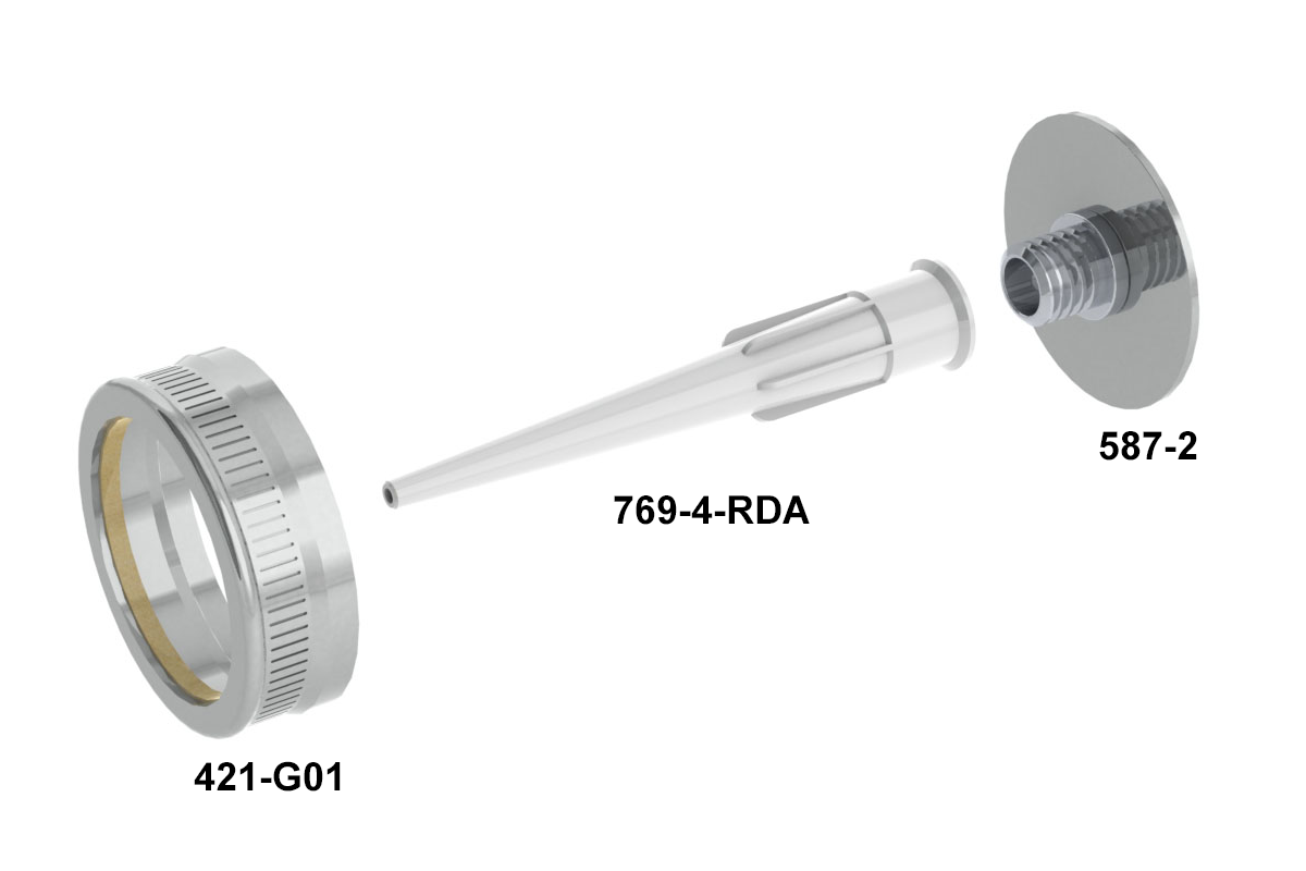 Narrow Plastic Cartridge Nozzle