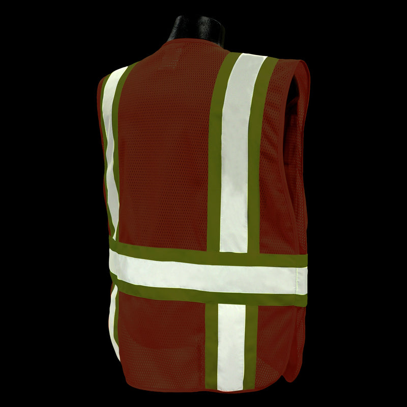 SV23-2 Type R Class 2 Expandable Two Tone Mesh Safety Vest