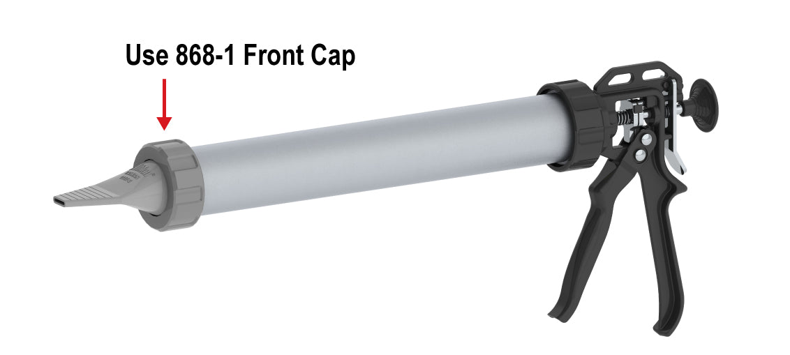 NEW! B-Line Plastic Front Cap for 1117-2 Ribbon Bead Nozzle