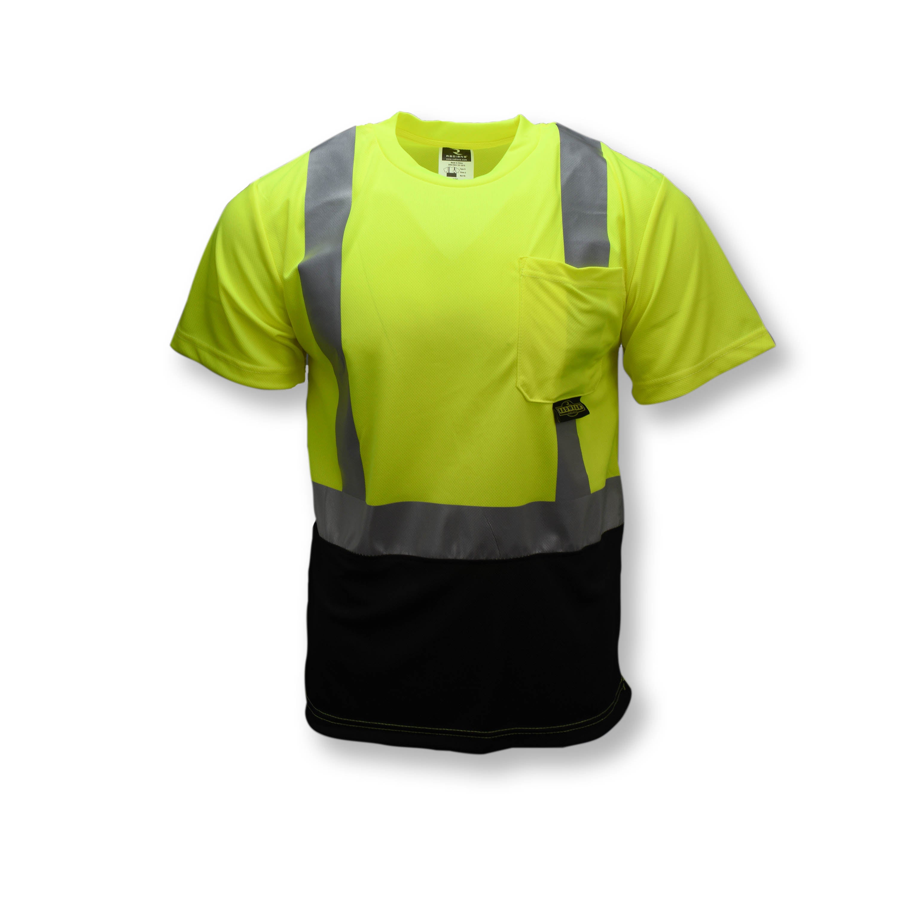 Camiseta de seguridad de manga corta Clase 2 que absorbe la humedad ST11B
