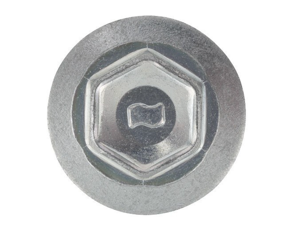 DeWALT TEK-3 DrillIt® Drill Screws with Bonded Sealing Washer, #3 Point Type, 5/16" Indented Hex Washer Head, Zinc Finish