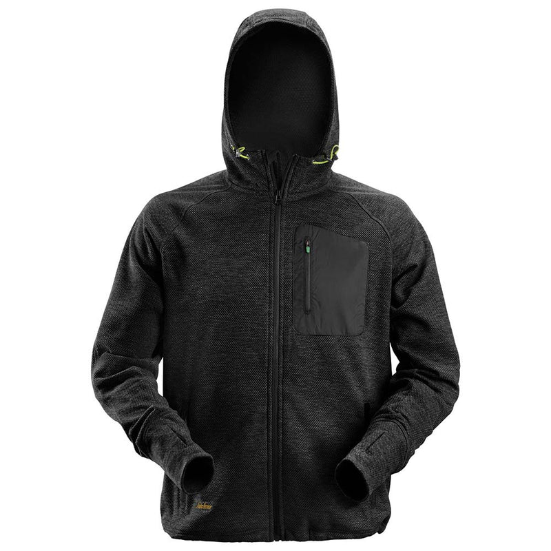 FlexiWork Fleece Hoodie (Black)