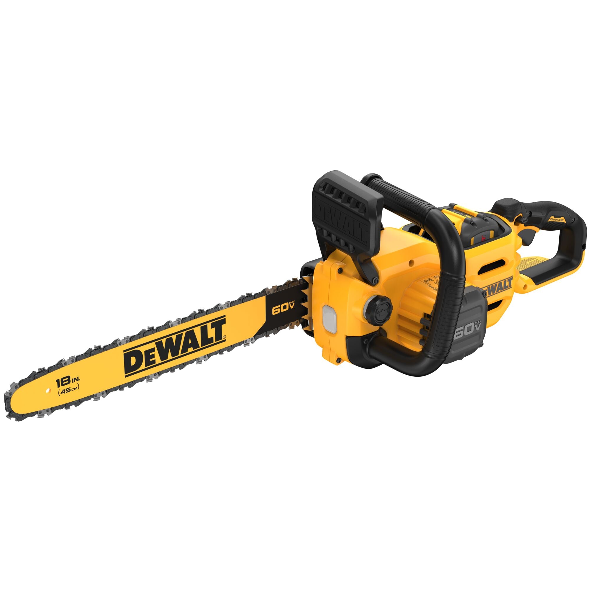 DeWALT DCCS672X1 60V GEN2 18" Chainsaw Kit with Battery and Charger