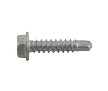 DeWALT TEK-3 DrillIt® Standard Drill Screws, #3 Point Type, 3/8" Indented Hex Washer Head, Stalgard Finish