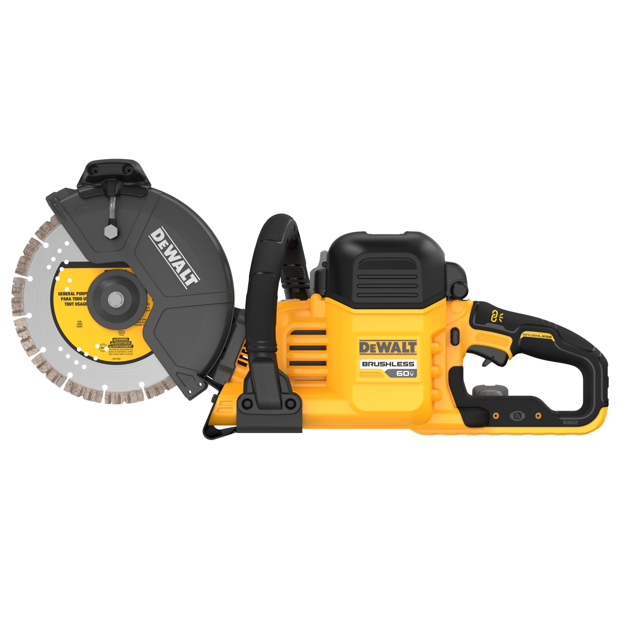 DeWALT DCS692X2 60V 9"  Cordless Cut-Off Saw Kit with Batteries and Charger