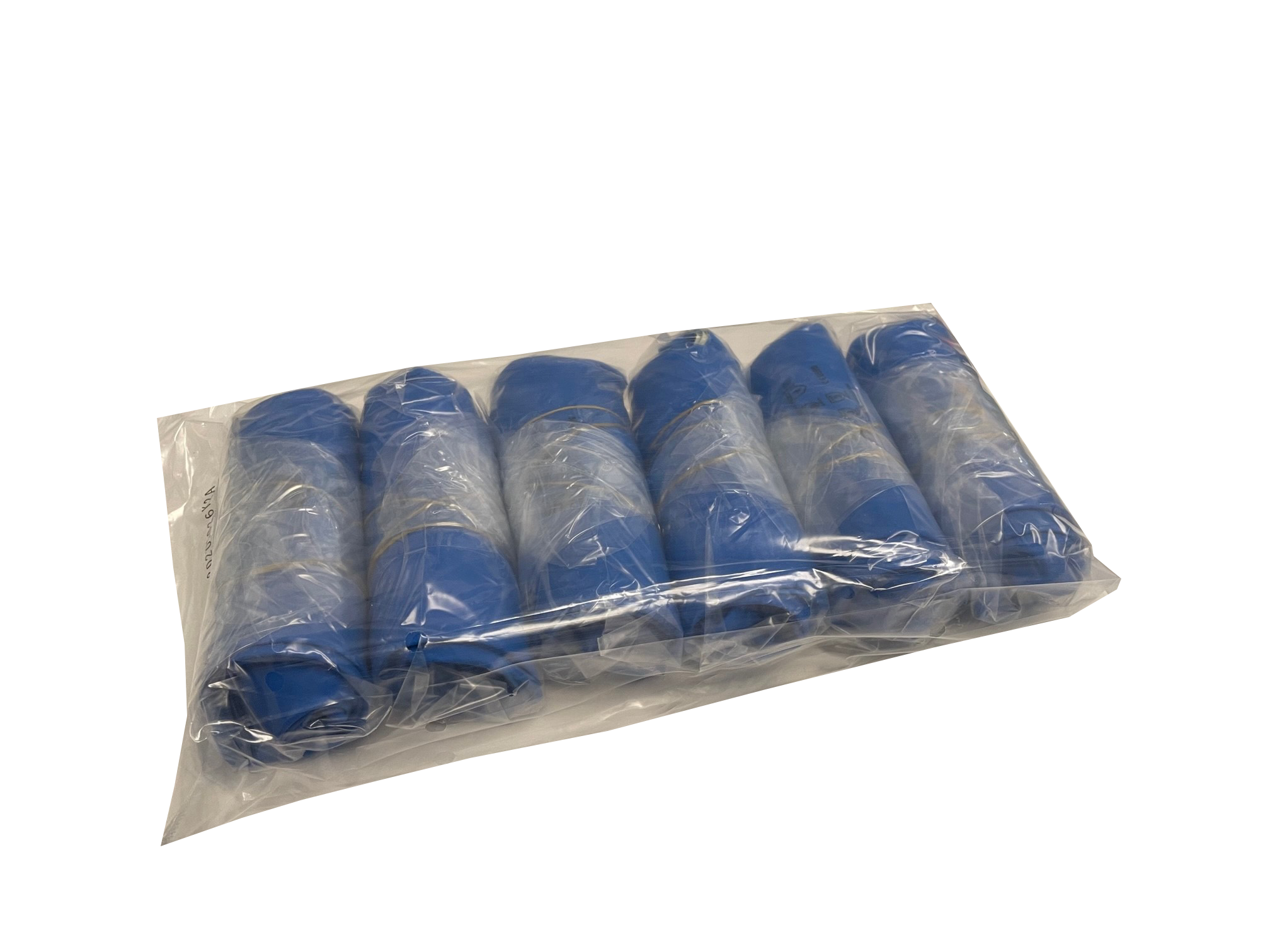 SW® PowerChem® PC-F22B Chemical-Resistant Latex Gloves, Blue Flock-lined with 22 mil Thickness (12 Pairs Per Box)