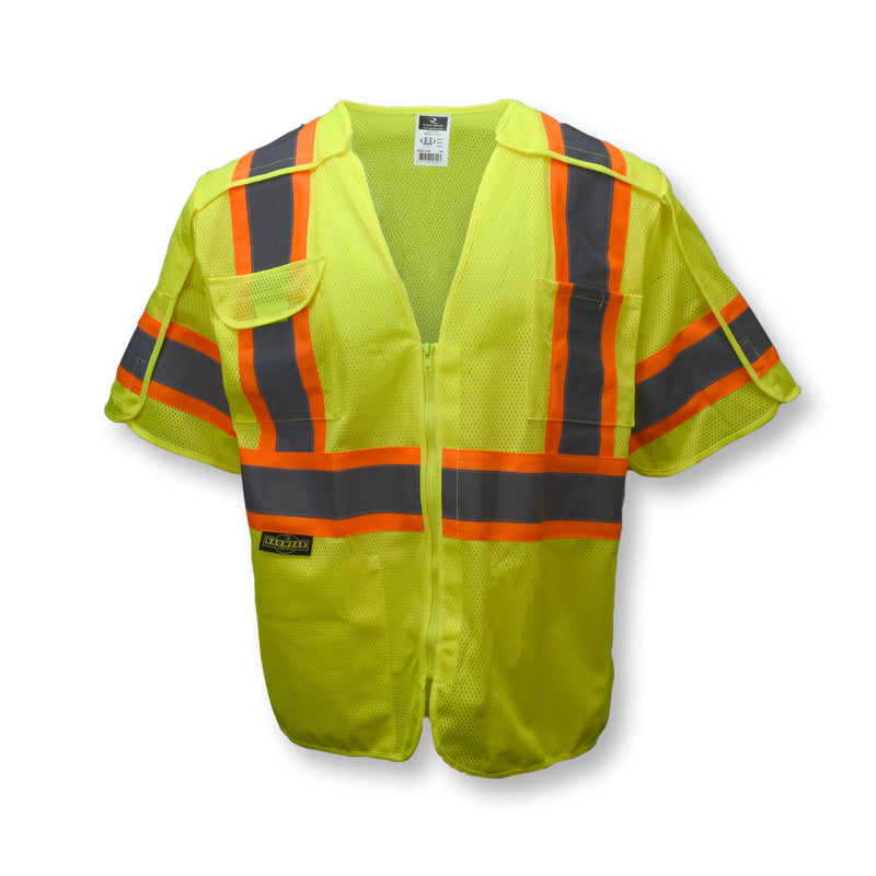 SV24-3 Type R Class 3 Breakaway Mesh Surveyor Vest