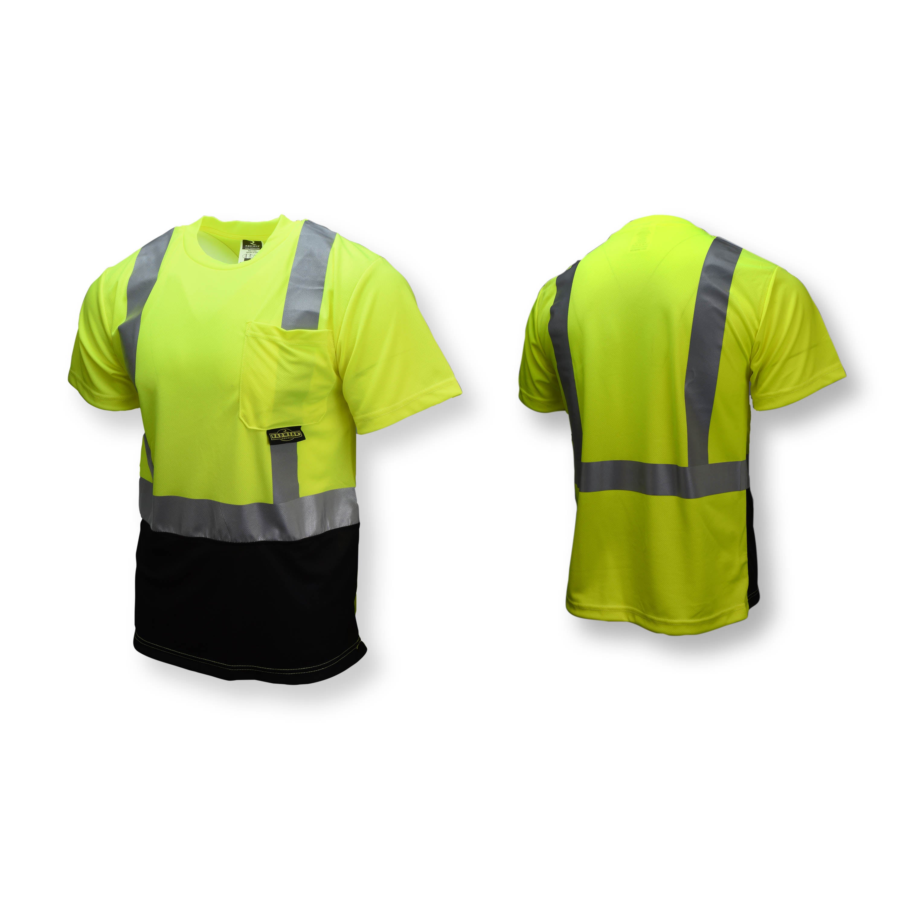 Camiseta de seguridad de manga corta Clase 2 que absorbe la humedad ST11B