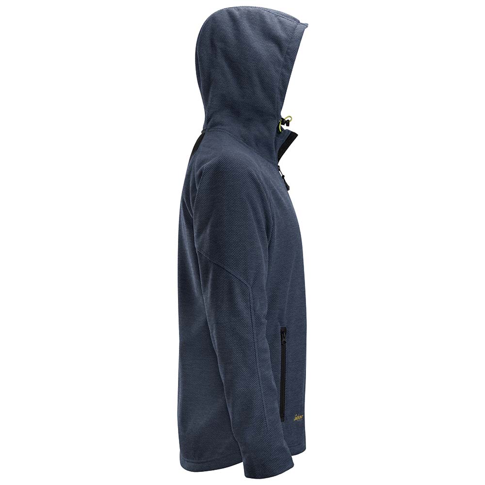 Snickers U8041 FlexiWork Fleece Hoodie (Navy) - WRYKER Construction Supply