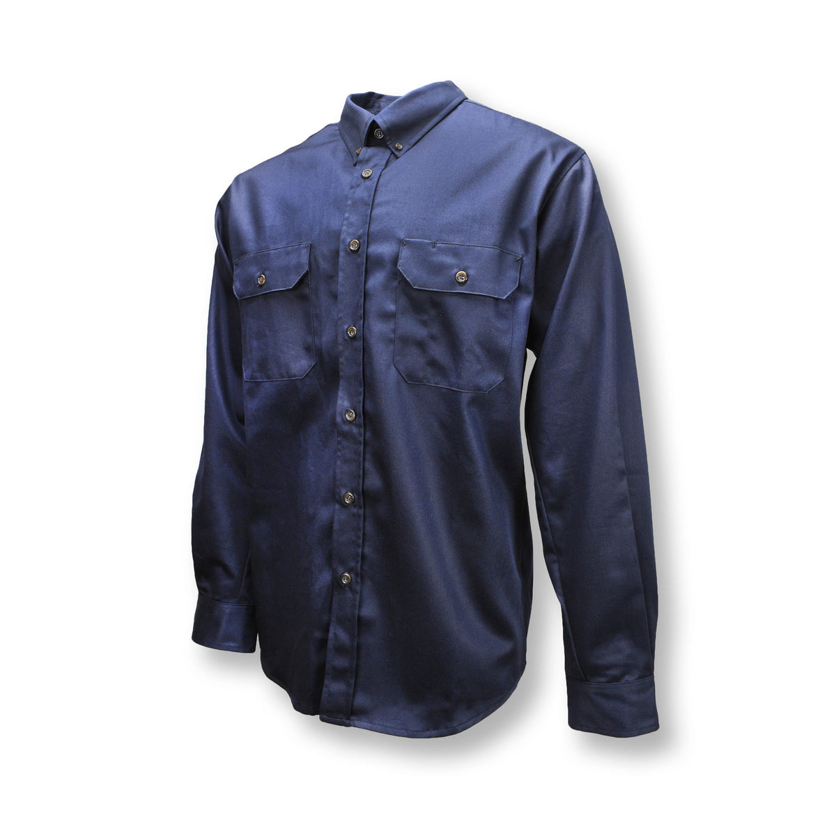 FRS-003 Volcore™ Long Sleeve Cotton Button Down FR Shirt - WRYKER Construction Supply