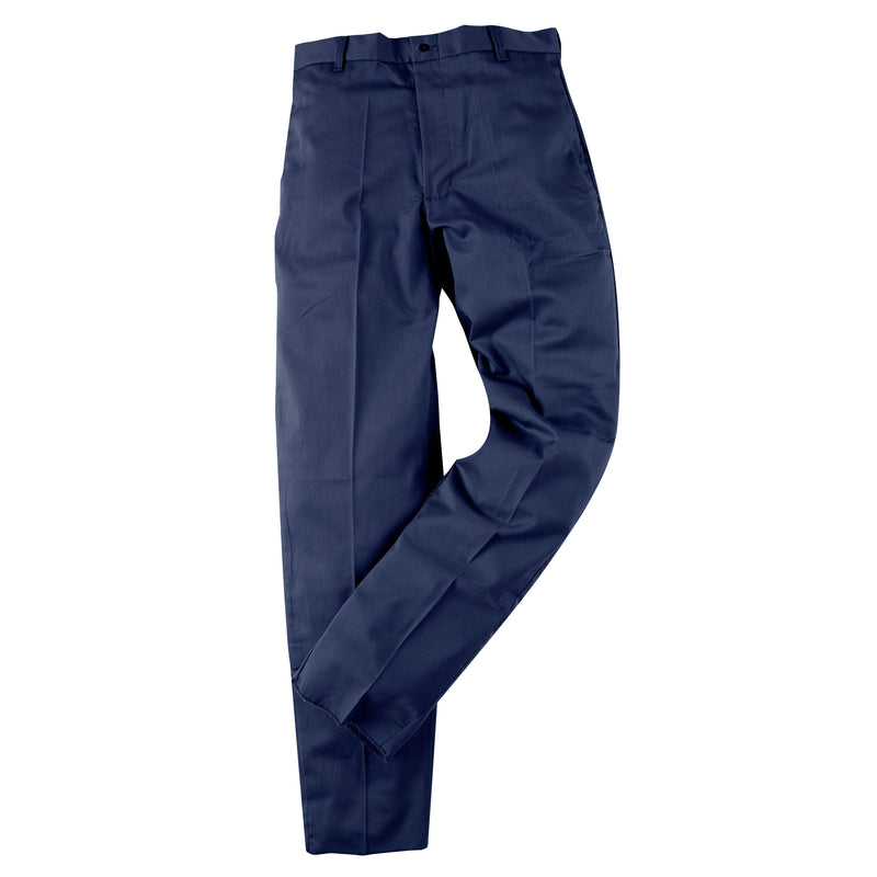 Fire Resistant CAT 2 Navy Work Trousers 7 oz. Cotton