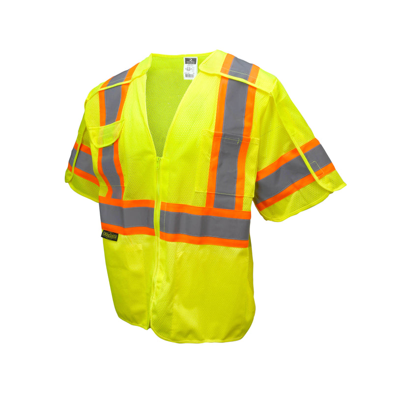 SV24-3 Type R Class 3 Breakaway Mesh Surveyor Vest