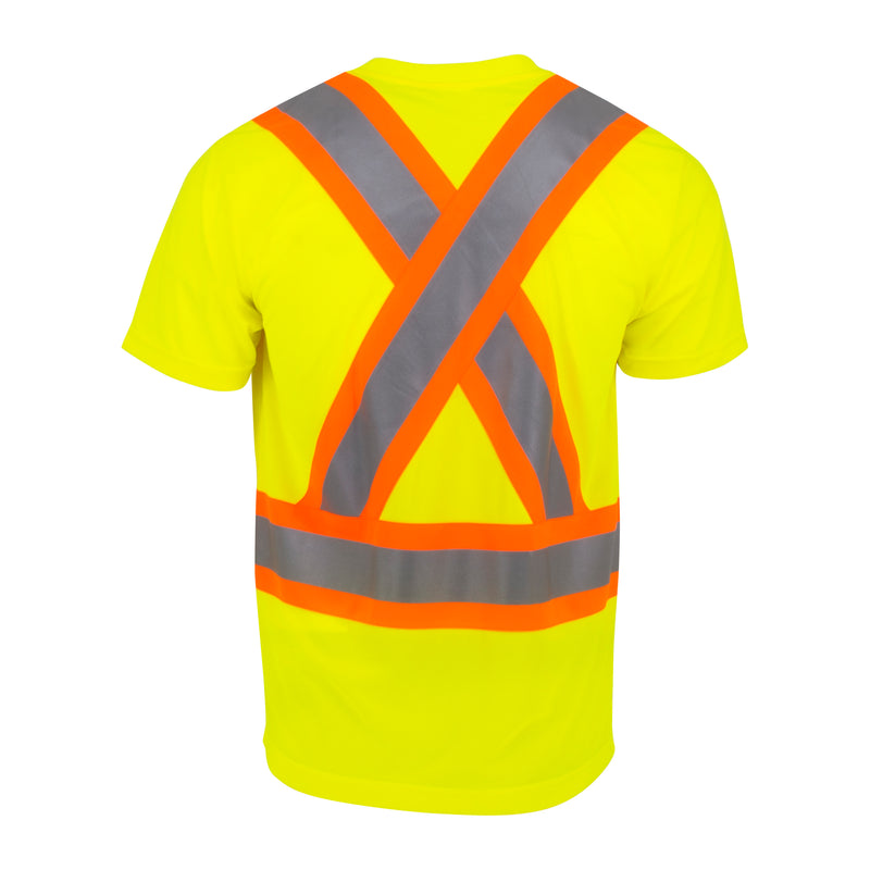 ST11X Class 2 Short Sleeve Safety T-Shirt X-Back