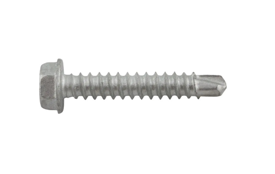 DeWALT TEK-2 DrillIt® Standard Drill Screws, #2 Point Type, 1/4" Indented Hex Washer Head, Stalgard Finish