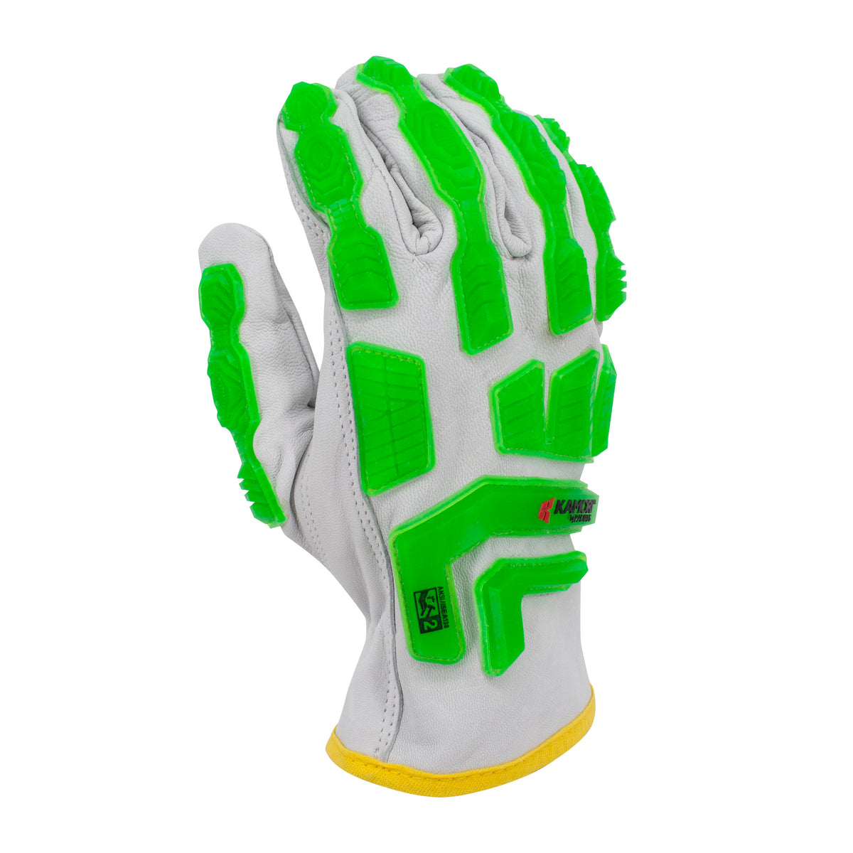 RWG51 KAMORI®Guante de trabajo de piel de cabra de grano blanco (paquete de 12)