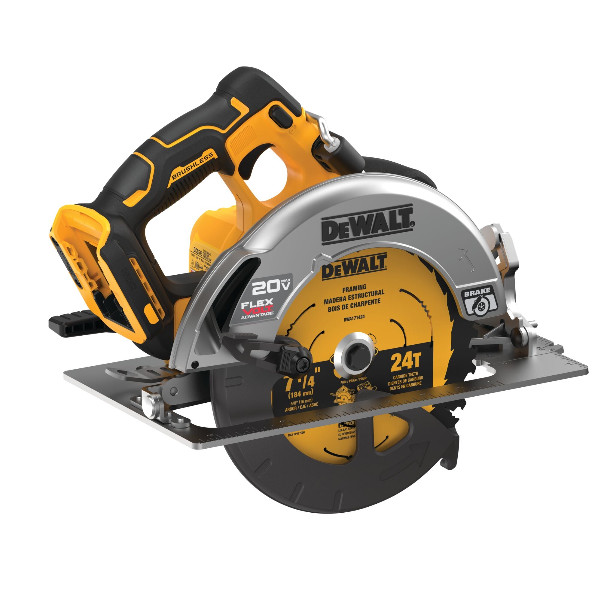 DeWALT DCS573B 20/60 Flex Volt XR Circular Saw Tool Only