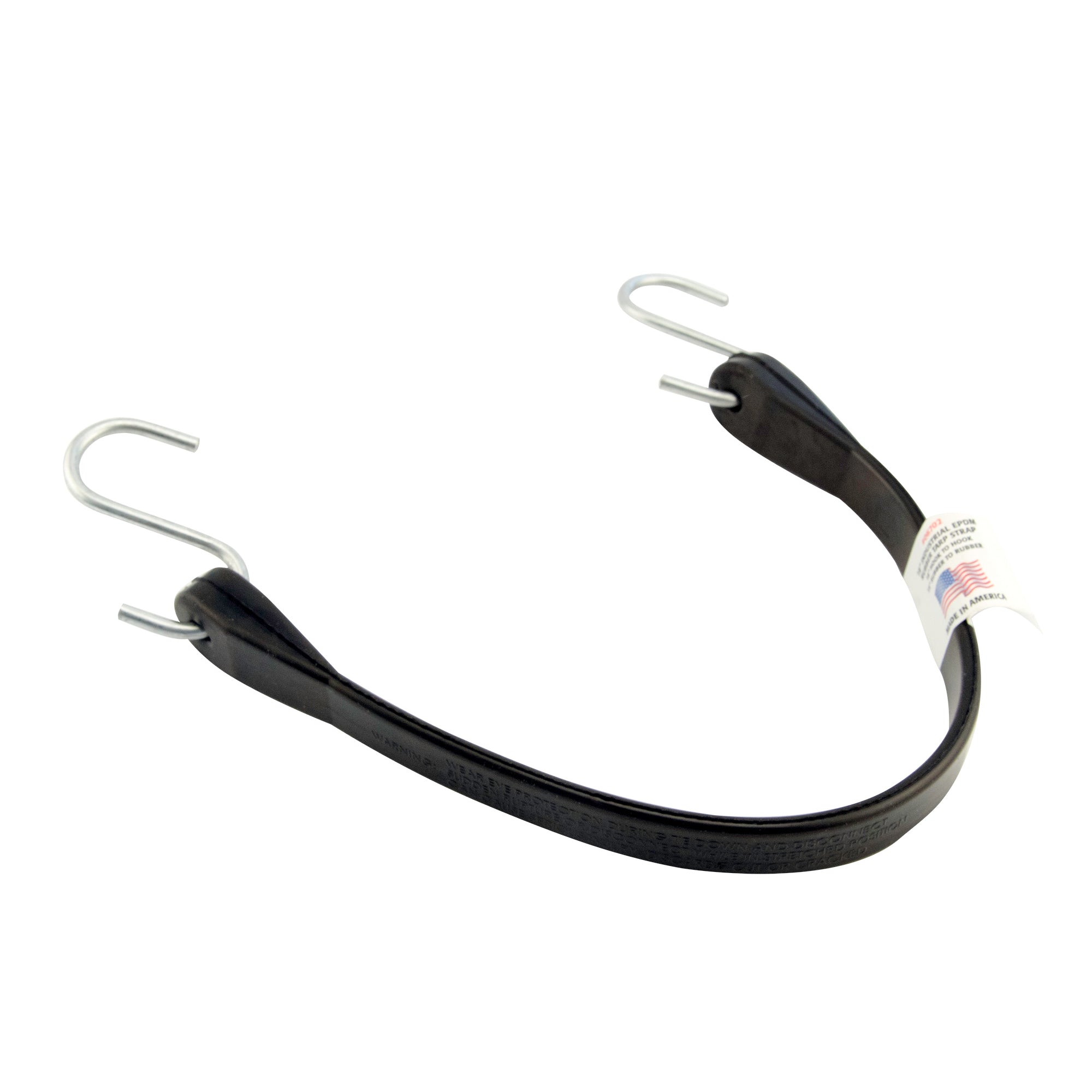 Bungee 18" EPDM Rubber with Steel Hooks
