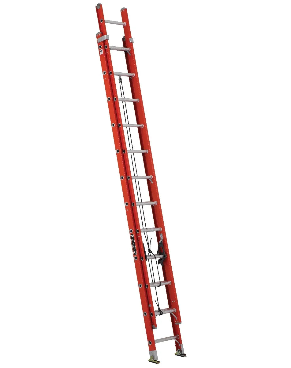 Extension  Ladder  24' Louisville FE3224 1A Rated 300 Lbs (Weight 52 lbs)