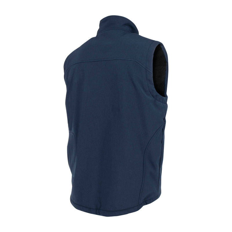 Men's Heated Soft Shell Vest with Sherpa Lining