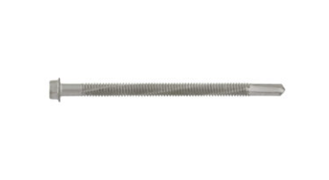 DeWALT TEK-5 DrillIt® Extended Capacity Drill Screws, #5 Point Type, 5/16" Indented Hex Washer Head Screw, Stalgard Finish