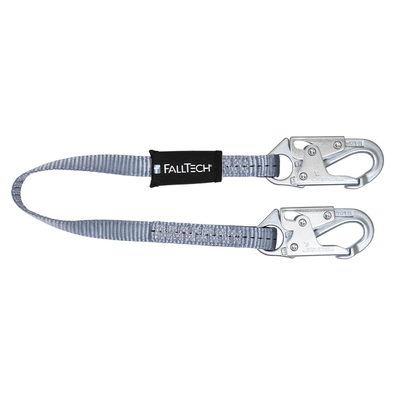 3' Web  Restraint Lanyard w/ Steel Snap Hooks