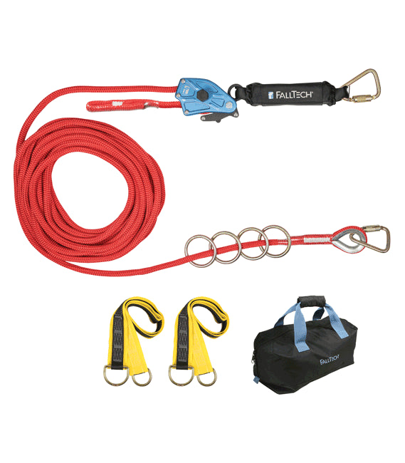 60' Temp HLL Kit 4 Person w/Energy Absorber